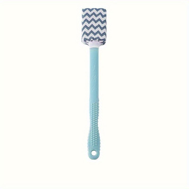 1/2pcs- Long Handle Exfoliating Bath Brush and Back Scrubber- Detachable Shower Brush with Soft Bristles for Deep Cleaning and Relaxation